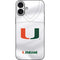 University of Miami White Jersey iPhone 16 Plus Skin